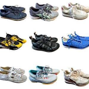 Bulk Men’s Women’s Tennis Athletic Shoe Lot Of 9 Name Brand Wholesale Reseller